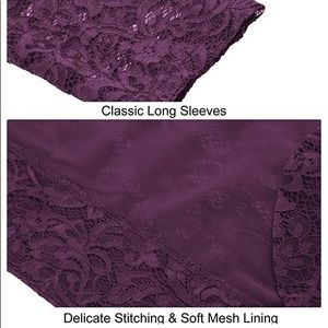 Women’s Long Sleeve Lace Floral Shrug Cardigan